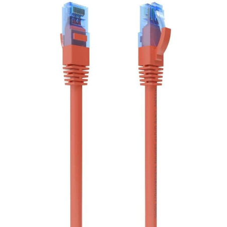 Cable de red rj45 awg26 cca utp aisens a135-0785 cat.6/ 25cm/ rojo