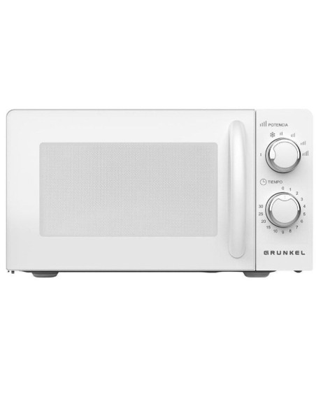 Microondas grunkel mw-20mi/ 700w/ capacidad 20l/ blanco