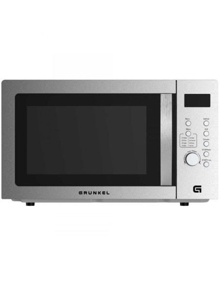 Microondas grunkel mwgc-30ss/ 900w/ capacidad 30l/ función grill/ blanco