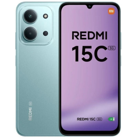 Smartphone xiaomi redmi 15c 4gb/ 128gb/ 6.9'/ 5g/ verde