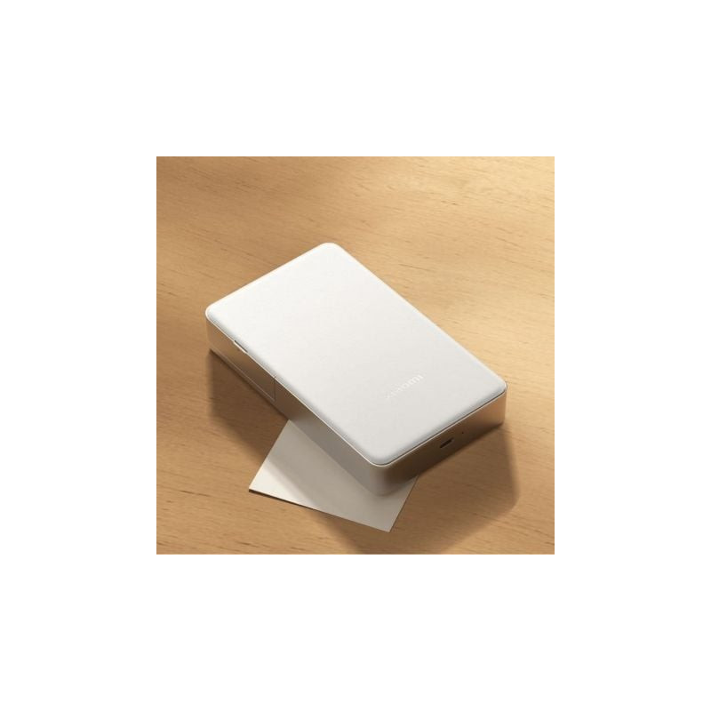 Impresora portátil fotográfica xiaomi photo printer pro/ bluetooth/ plata