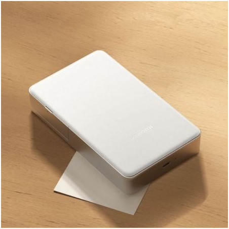 Impresora portátil fotográfica xiaomi photo printer pro/ bluetooth/ plata