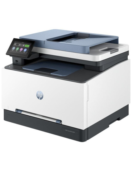 Multifunción láser color hp laserjet pro mfp 3302fdw wifi/ fax/ dúplex/ adf/ blanca y azul