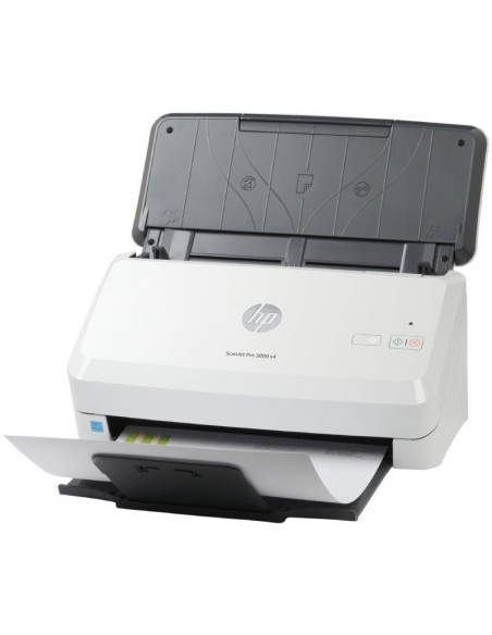 Escáner documental hp scanjet pro 3000 s4 con alimentador de documentos adf/ doble cara