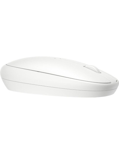 Ratón inalámbrico por bluetooth hp 240/ hasta 1600 dpi/ blanco lunar