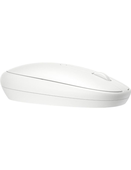 Ratón inalámbrico por bluetooth hp 240/ hasta 1600 dpi/ blanco lunar
