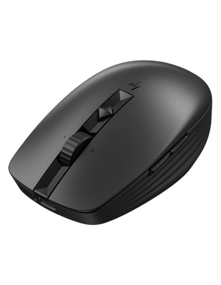 Ratón inalámbrico por bluetooth hp 710/ batería recargable/ hasta 3000 dpi/ negro