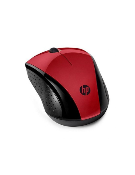 Ratón inalámbrico hp 220/ hasta 1600 dpi/ rojo