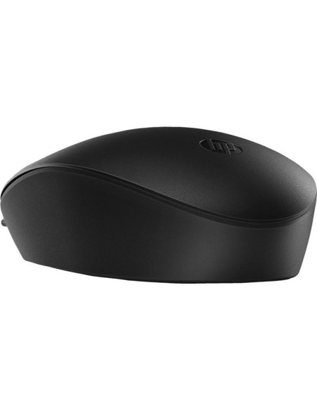 Ratón hp 125/ hasta 1200 dpi/ negro/ formato oem