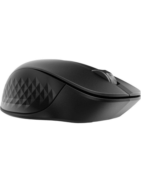 Ratón inalámbrico hp 435 multi/ hasta 4000 dpi/ negro