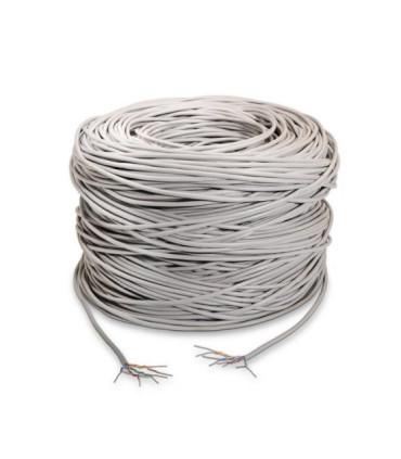Bobina de cable rj45 utp aisens a133-0208 cat.5e/ 100m/ gris