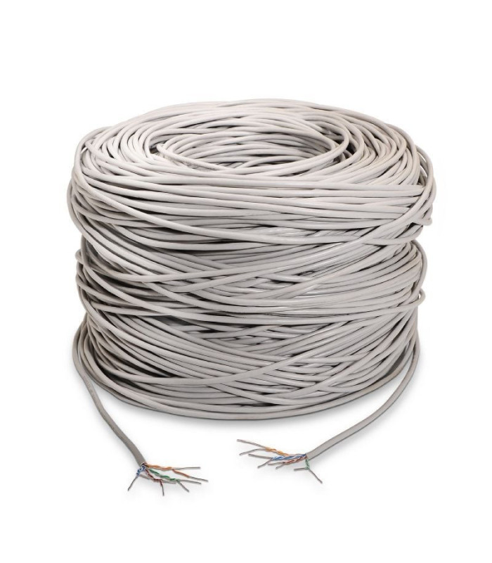 Bobina de cable rj45 utp aisens a133-0209 cat.5e/ 305m/ gris