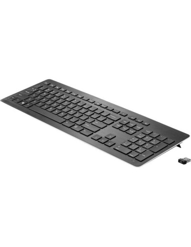 Teclado inalámbrico hp premium/ negro