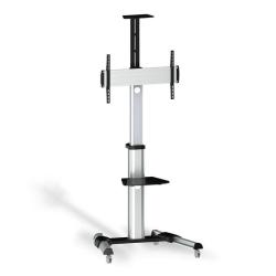 Soporte de Suelo Inclinable con Ruedas Aisens FT70TRE-037 para TV 37-70'/ hasta 50kg
