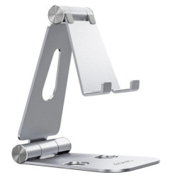 Soporte para smartphone/tablet aisens ms2pxl-092/ plata
