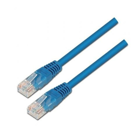 Cable de red rj45 utp aisens a133-0190 cat.5e/ 50cm/ azul
