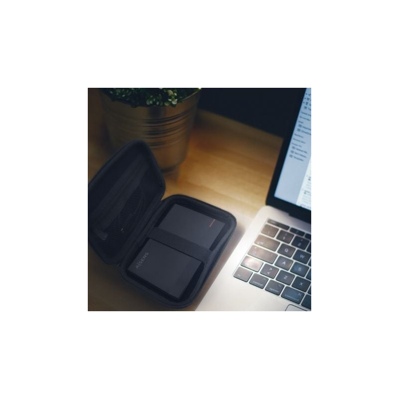 Funda para disco externo de 2.5' aisens asbg-003-bk/ negra
