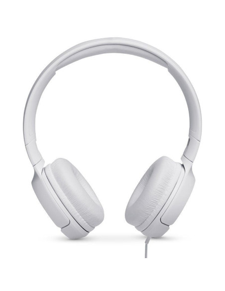 Auriculares jbl tune 500/ con micrófono/ jack 3.5/ blancos