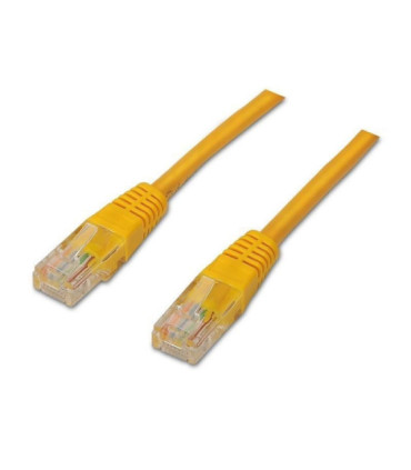 Cable de red rj45 utp aisens a135-0253 cat.6/ 50cm/ amarillo
