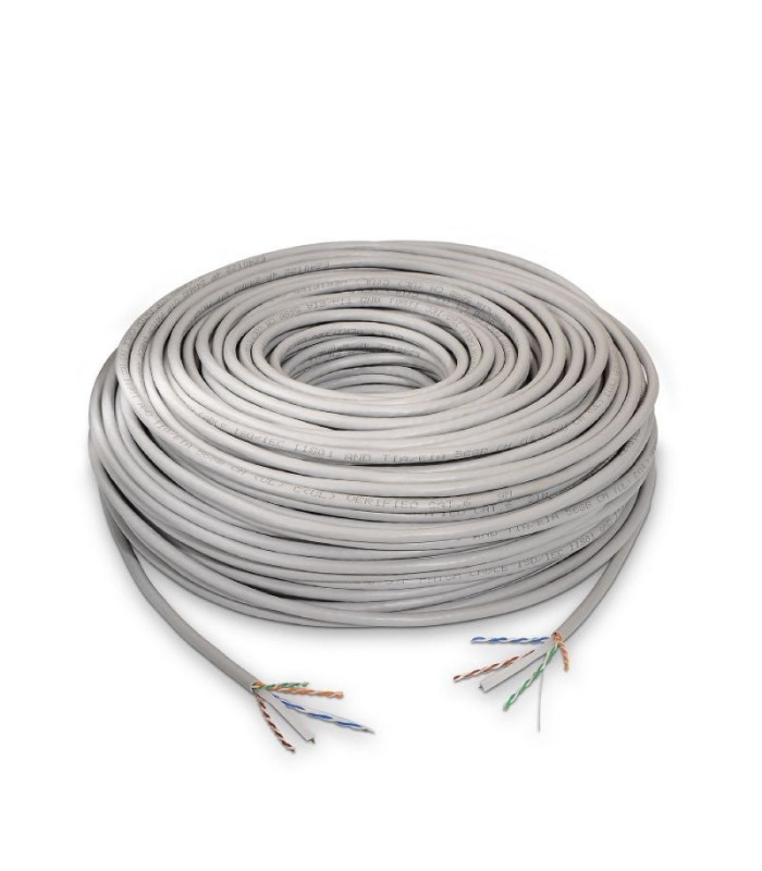 Bobina de cable rj45 utp aisens a135-0262 cat.6/ 305m/ gris