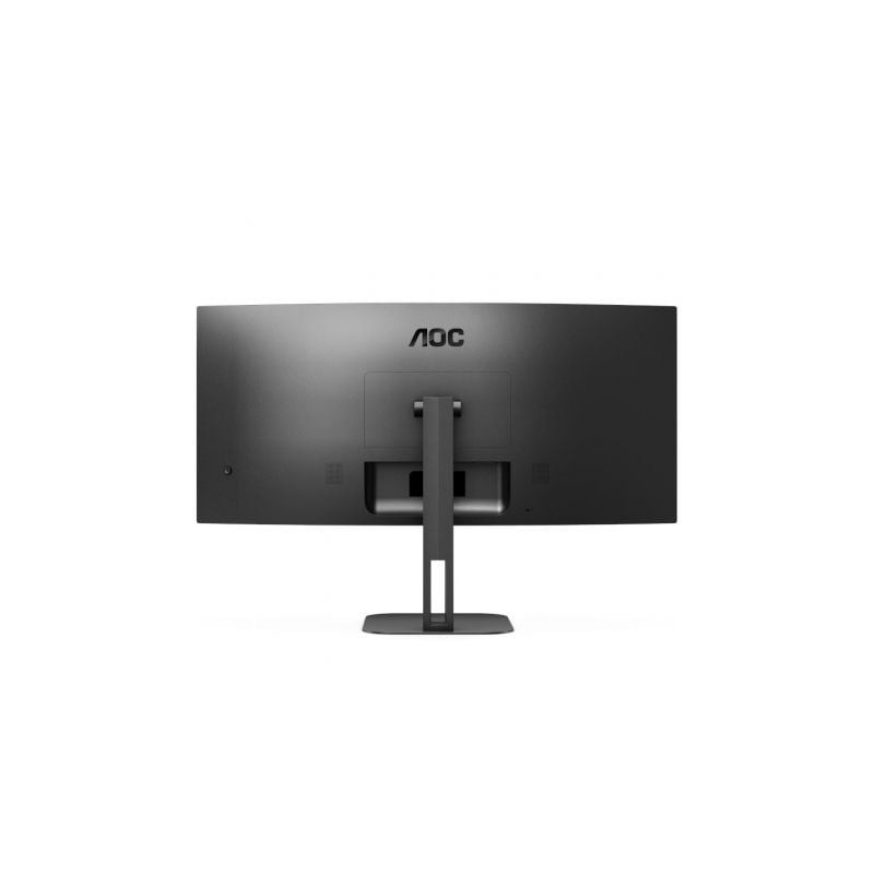 Monitor profesional ultrapanorámico curvo aoc cu34v5c/bk 34'/ wqhd/ multimedia/ negro