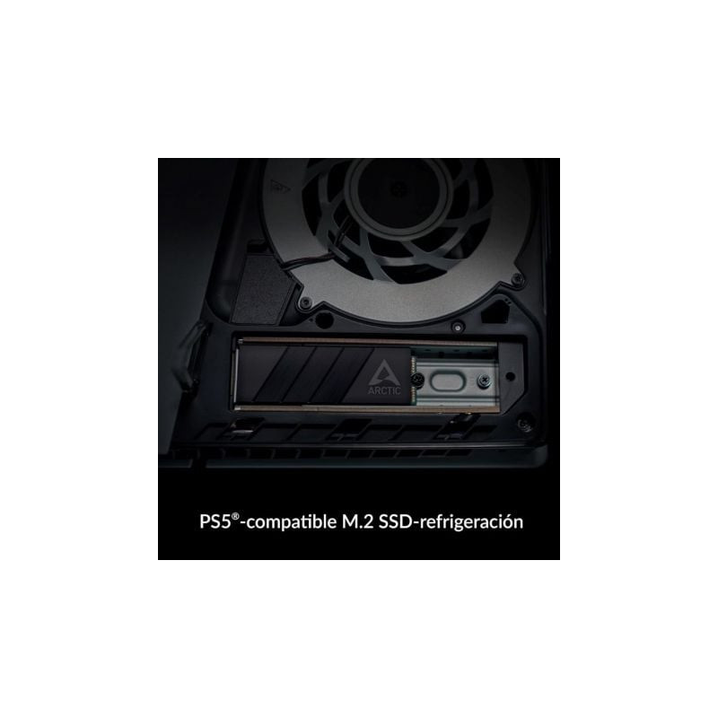 Disipador térmico para ssd m.2 2280 arctic m2 pro/ negro