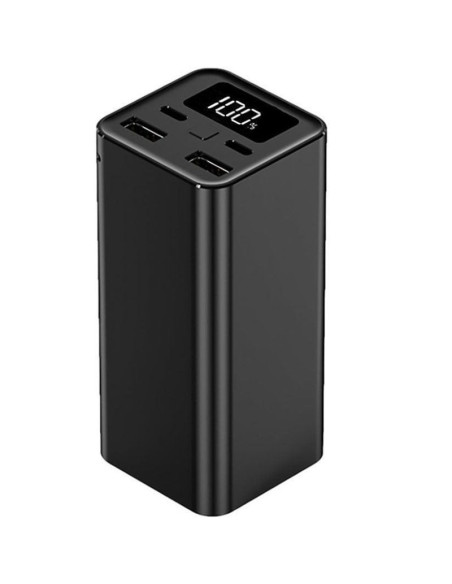 Batería externa/powerbank leotec powerbank 20000mah pd/ 65w/ compatible con portátiles
