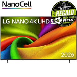 Televisor lg nanocell 85nu850b6la 85'/ ultra hd 4k/ smart tv/ wifi/ negro