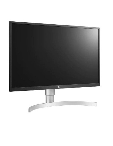 Monitor gaming polivalente lg 27ul550p-w 27'/ 4k/ 5ms/ 60hz/ ips/ regulable en altura/ plata