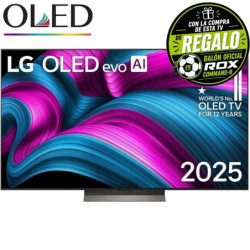 Televisor lg oled evo ai c5 oled77c56lb 77'/ ultra hd 4k/ smart tv/ wifi