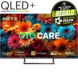 Televisor metz qled+ 43mqf7500z 43'/ ultra hd 4k/ smart tv/ wifi