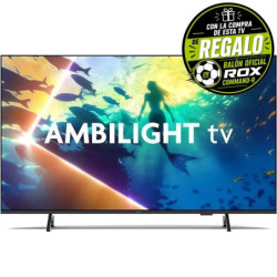 Televisor philips 43pus8010 43'/ ultra hd 4k/ ambilight/ smart tv/ wifi