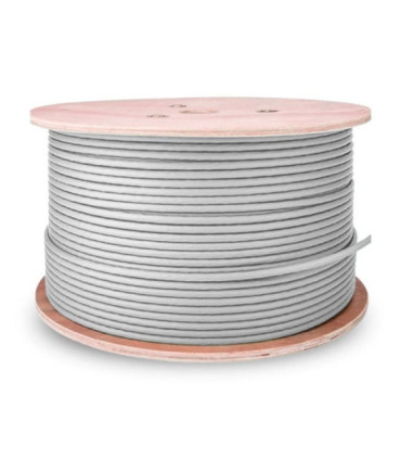 Bobina de cable rj45 utp aisens a135-0743 cat.6/ 500m/ gris