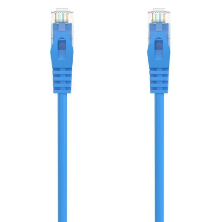 Cable de red rj45 awg24 utp aisens a145-0574 cat.6a/ lszh/ 1.5m/ azul