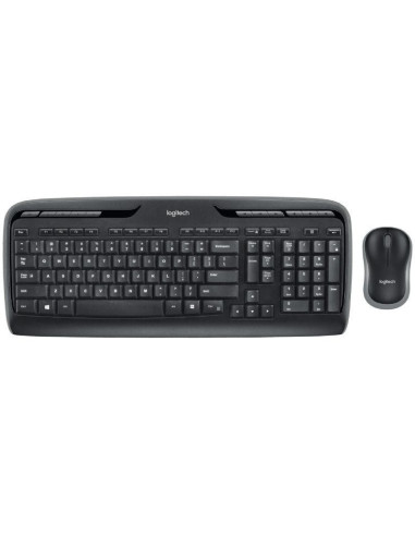 Teclado y ratón inalámbrico logitech combo mk330