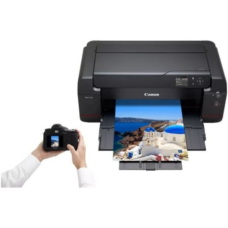 Impresora fotográfica a2 canon imageprograf pro-1100 wifi/ negra