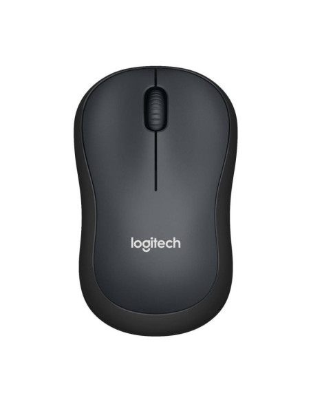 Ratón inalámbrico logitech silent m220/ hasta 1000 dpi/ gris marengo