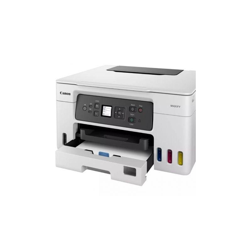 Multifunción recargable canon maxify gx3050 megatank wifi/ dúplex/ blanca