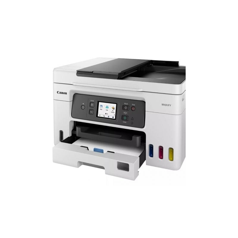 Multifunción recargable canon maxify gx4050 megatank wifi/ fax/ dúplex/ blanca
