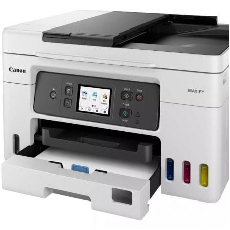 Multifunción recargable canon maxify gx4050 megatank wifi/ fax/ dúplex/ blanca