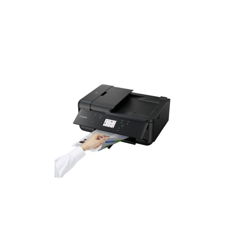 Multifunción fotográfica canon pixma tr7650 wifi/ fax/ dúplex/ negra
