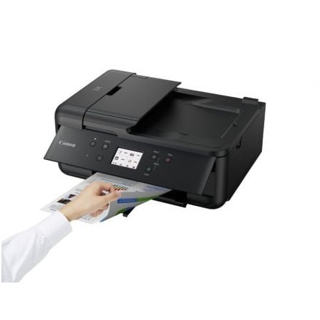 Multifunción fotográfica canon pixma tr7650 wifi/ fax/ dúplex/ negra