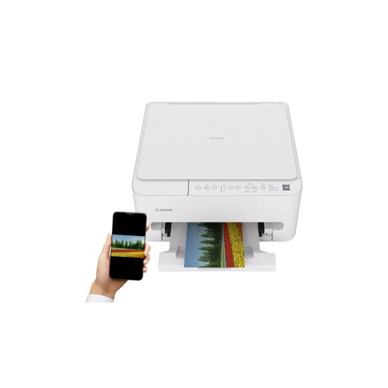 Multifunción canon pixma ts4150i wifi/ dúplex/ blanca