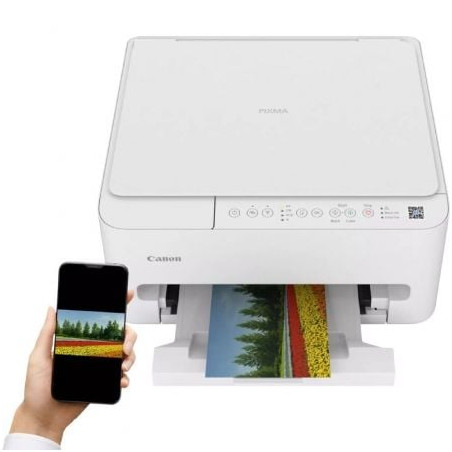 Multifunción canon pixma ts4150i wifi/ dúplex/ blanca