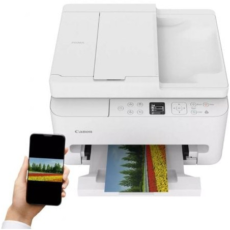 Multifunción canon pixma ts7550i wifi/ dúplex/ blanca