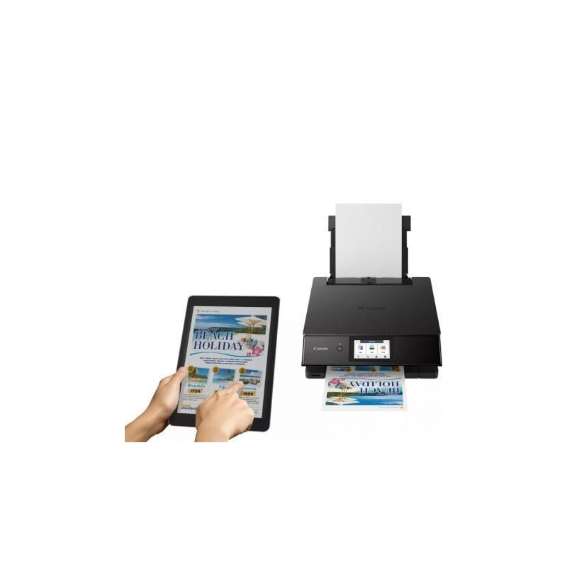 Multifunción fotográfica canon pixma ts8750 wifi/ dúplex/ negra
