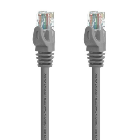 Cable de red rj45 utp aisens a145-0328 cat.6a/ 3m/ gris