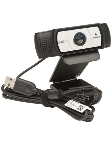 Webcam logitech c930e/ enfoque automático/ 1920 x 1080 full hd