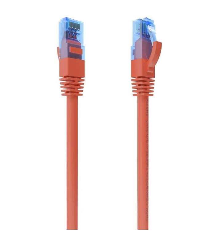 Cable de red rj45 awg26 cca utp aisens a135-0785 cat.6/ 25cm/ rojo