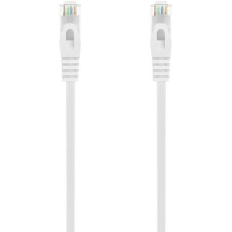 Cable de red rj45 awg24 utp aisens a145-0591 cat.6a/ lszh/ 25cm/ blanco